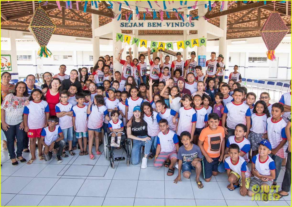 Sofia Carson Visits UNICEF Programming in Brazil with UNICEF USA 30